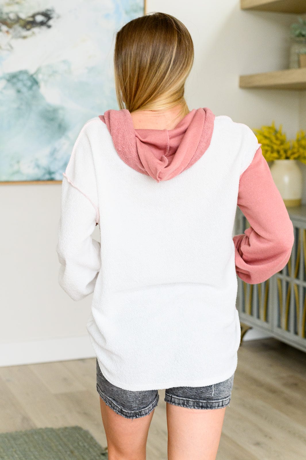 Best On The Block Color Block Hoodie-Womens-Stay Foxy Boutique, Florissant, Missouri