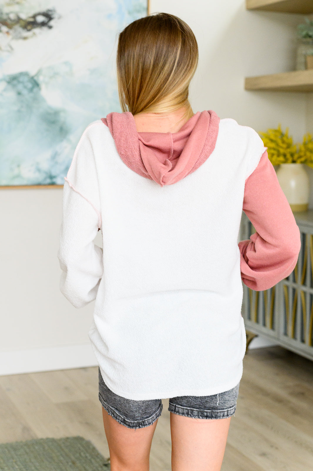 Best On The Block Color Block Hoodie-Tops-Stay Foxy Boutique, Florissant, Missouri
