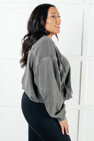 Beyond the Basics Pullover in Ash Black-Tops-Stay Foxy Boutique, Florissant, Missouri