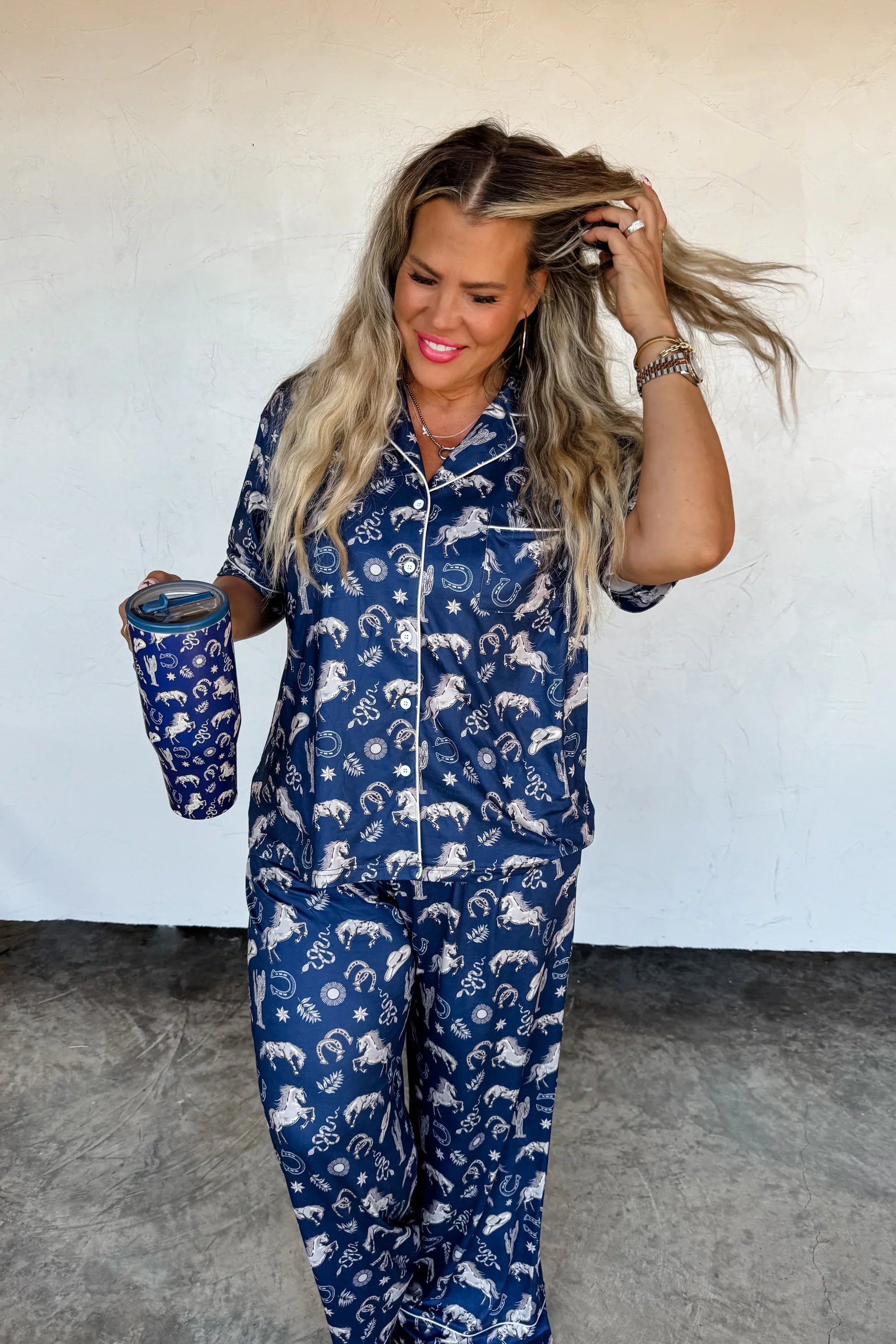 PREORDER: Rodeo Sky Luxi PJs-Womens-Stay Foxy Boutique, Florissant, Missouri