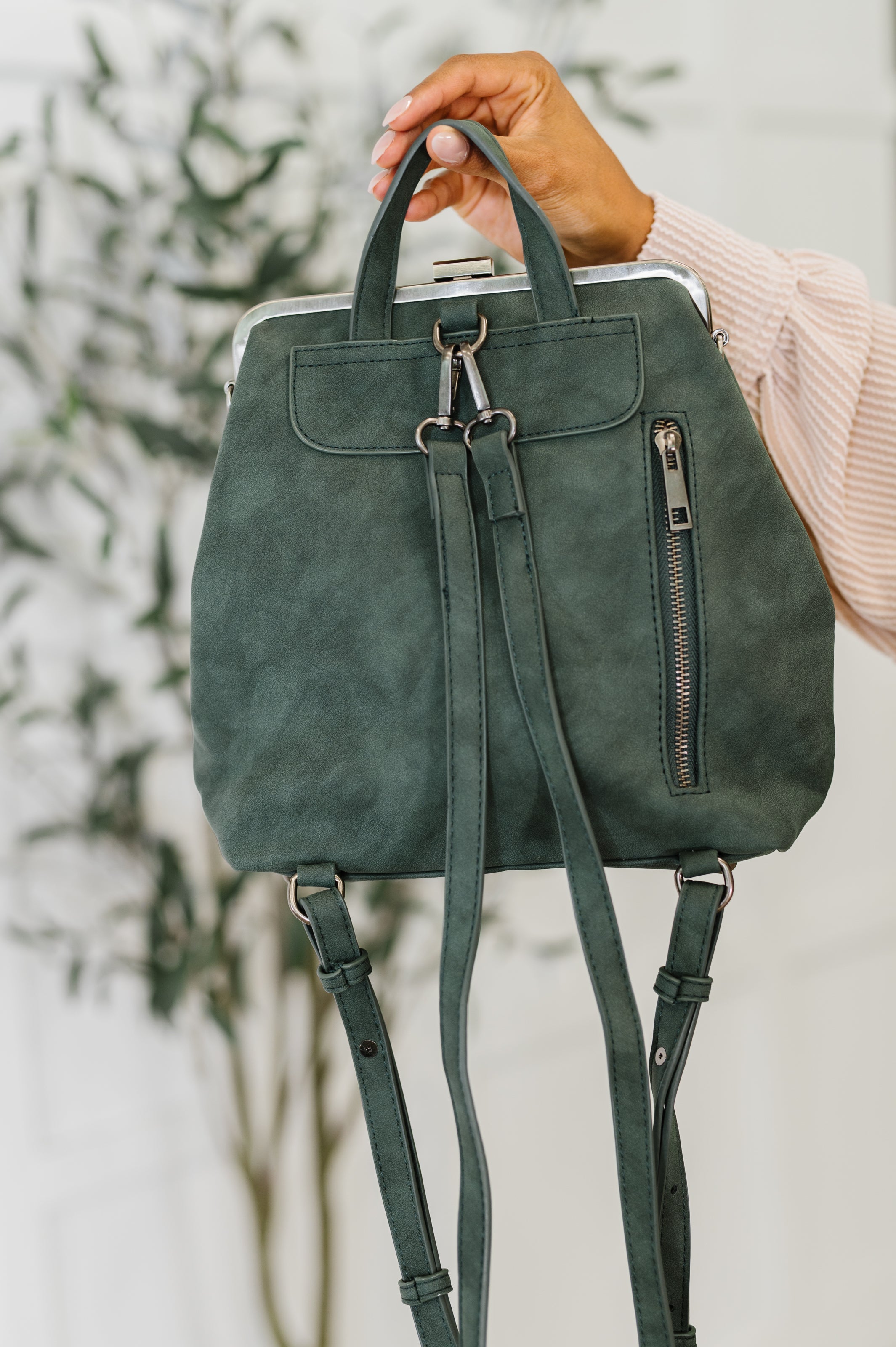 Bridget Backpack in Peacock-Womens-Stay Foxy Boutique, Florissant, Missouri