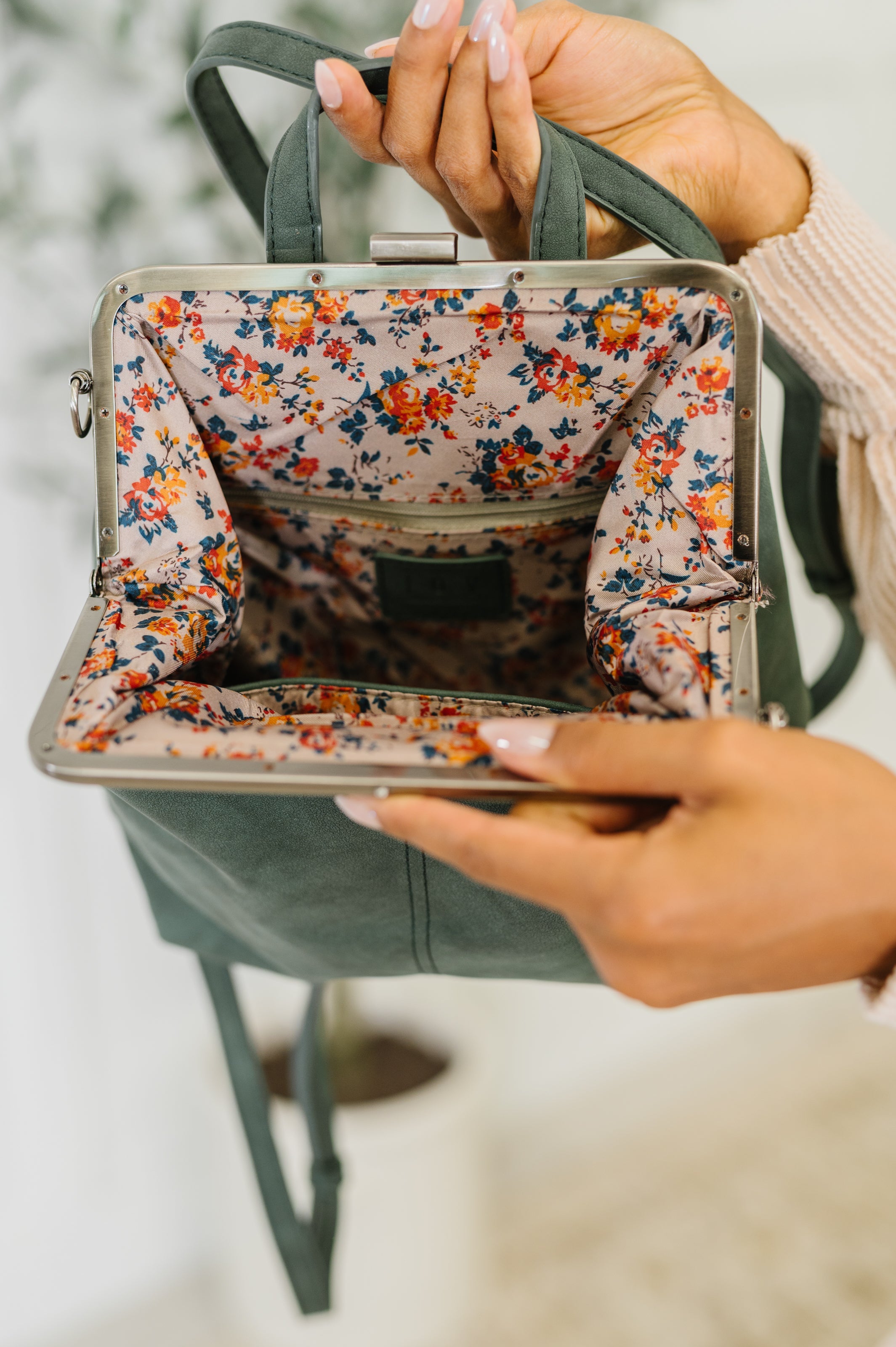 Bridget Backpack in Peacock-Womens-Stay Foxy Boutique, Florissant, Missouri