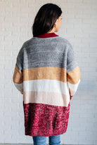 Bring the Warmth Color Block Cardigan-Layers-Stay Foxy Boutique, Florissant, Missouri