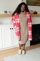 Bundled Beauty Turtleneck Sweater Dress-Dresses-Stay Foxy Boutique, Florissant, Missouri