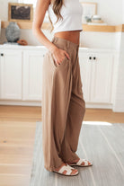 Business Meeting Wide Leg Pants-Bottoms-Stay Foxy Boutique, Florissant, Missouri