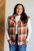 By the Campfire Plaid Vest-Layers-Stay Foxy Boutique, Florissant, Missouri