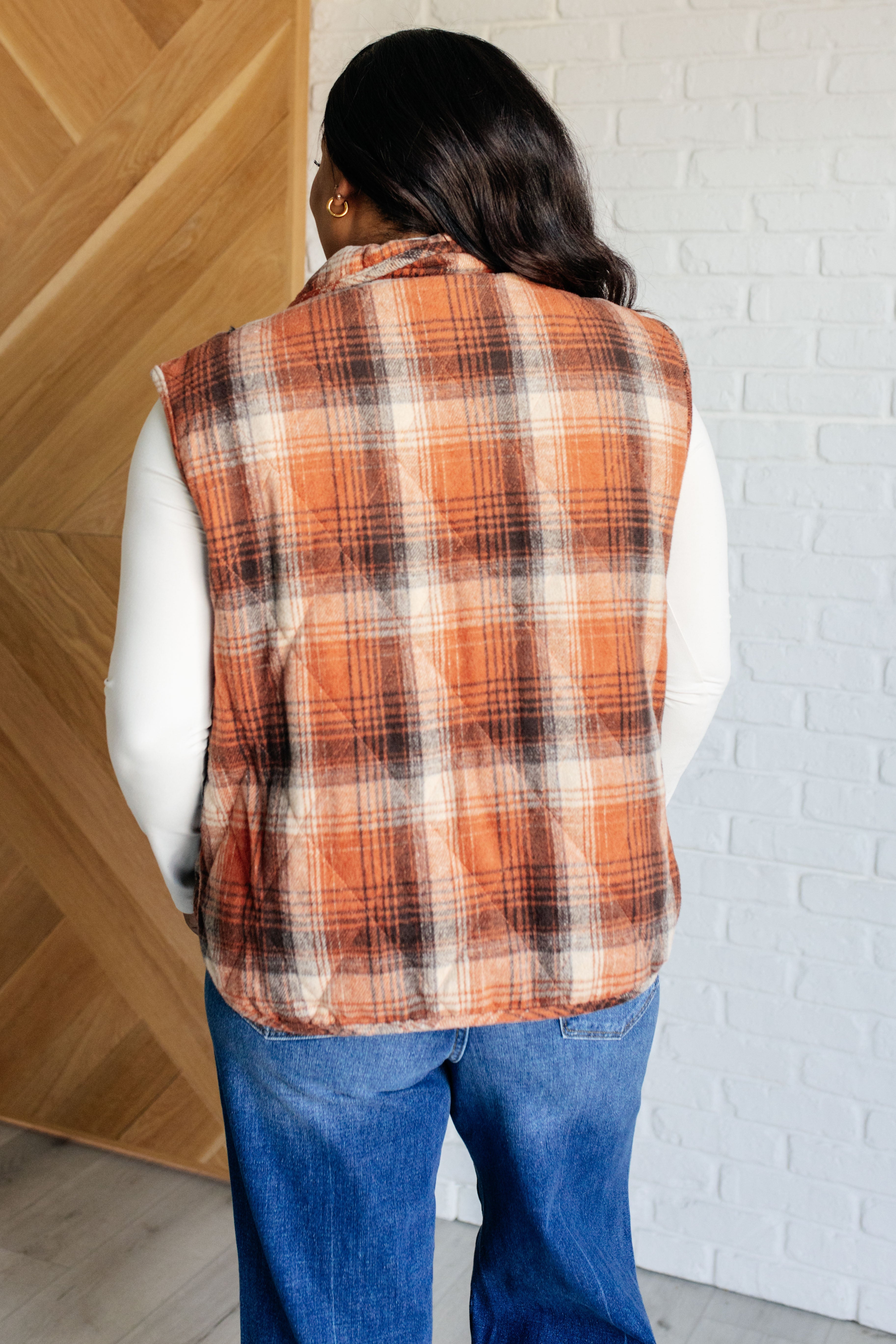 By the Campfire Plaid Vest-Layers-Stay Foxy Boutique, Florissant, Missouri