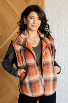 By the Campfire Plaid Vest-Layers-Stay Foxy Boutique, Florissant, Missouri