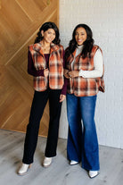 By the Campfire Plaid Vest-Layers-Stay Foxy Boutique, Florissant, Missouri