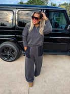 PREORDER: Erika Ribbed Lounge Set-Womens-Stay Foxy Boutique, Florissant, Missouri