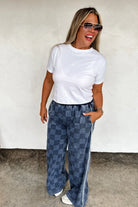 PREORDER: Victory Check Pants-Womens-Stay Foxy Boutique, Florissant, Missouri