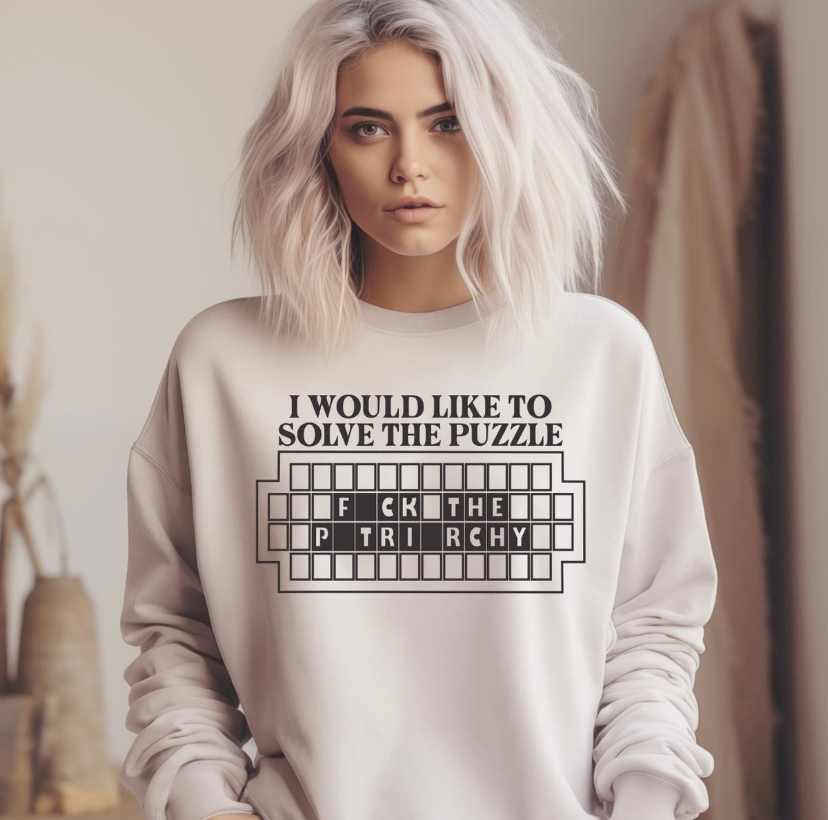 Puzzle Graphic T-Graphic T-Stay Foxy Boutique, Florissant, Missouri