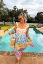 PREORDER: Floral Rainbow Swim Set-Womens-Stay Foxy Boutique, Florissant, Missouri