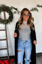 PREORDER: Poppy Knit Popcorn Cardigan-Womens-Stay Foxy Boutique, Florissant, Missouri