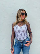 PREORDER: Roxy Lace Top in Six Colors-Womens-Stay Foxy Boutique, Florissant, Missouri