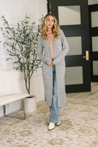 Call Me Wonderful Longline Cardigan in Grey-Womens-Stay Foxy Boutique, Florissant, Missouri
