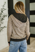 Call of the Wild Contrast Trim Zip Up-Womens-Stay Foxy Boutique, Florissant, Missouri