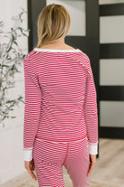 Candy Cane Lane Pajama Set-Womens-Stay Foxy Boutique, Florissant, Missouri