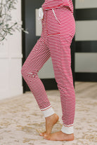 Candy Cane Lane Pajama Set-Womens-Stay Foxy Boutique, Florissant, Missouri
