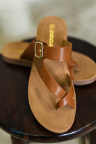 Canyon Walk Slip on Sandals in Storm Tan-Womens-Stay Foxy Boutique, Florissant, Missouri