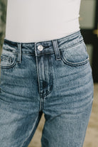 Carlie High Waist Straight Jean in Everyday Indigo-Womens-Stay Foxy Boutique, Florissant, Missouri