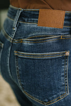 Casey Mid Rise Bootcut with Cell Phone Back Pocket & Slit-Womens-Stay Foxy Boutique, Florissant, Missouri