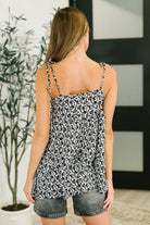 Certified Cutie Shoulder Tie Blouse in Black-Womens-Stay Foxy Boutique, Florissant, Missouri