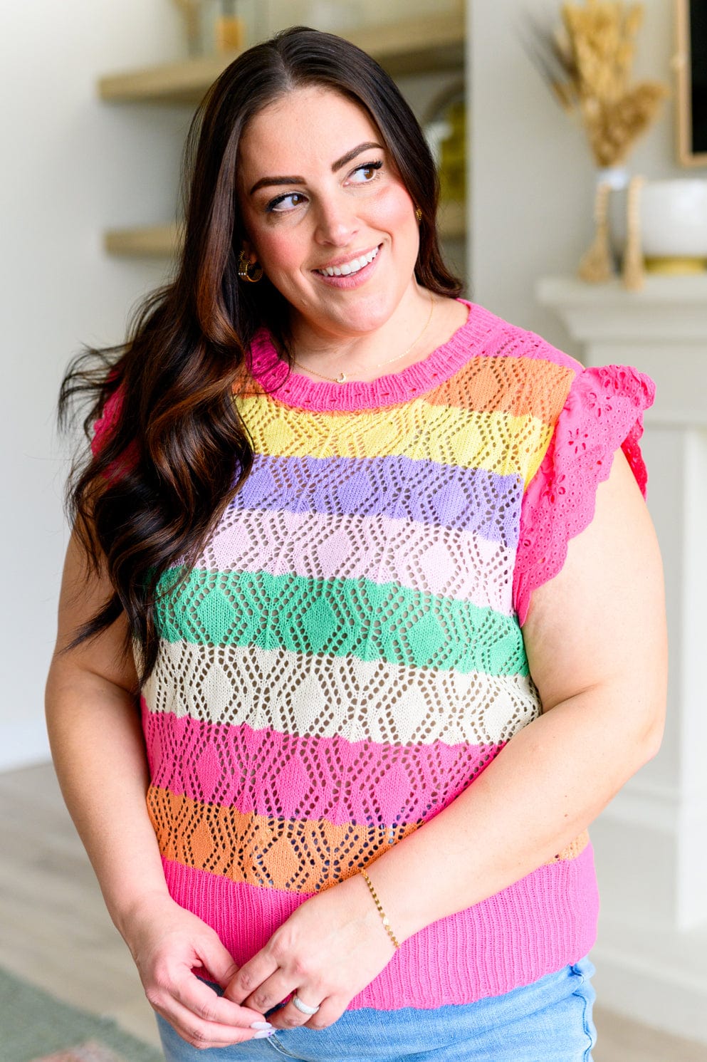 Change is Coming Flutter Sleeve Top-Tops-Stay Foxy Boutique, Florissant, Missouri