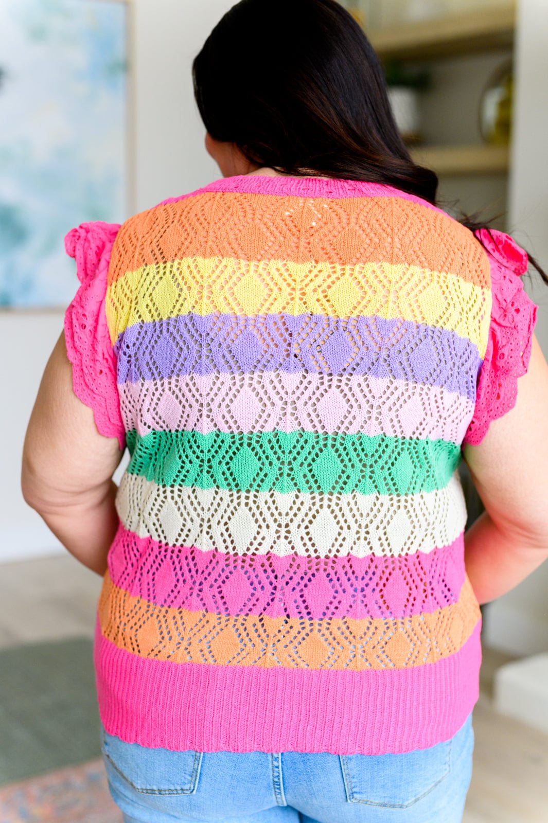 Change is Coming Flutter Sleeve Top-Tops-Stay Foxy Boutique, Florissant, Missouri