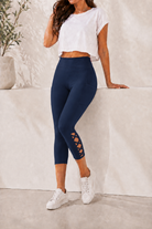 CRISS CROS RUN- NAVY BLUE-Stay Foxy Boutique, Florissant, Missouri