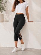 CRISS CROS RUN- SOLID BLACK-Stay Foxy Boutique, Florissant, Missouri