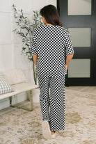 Check Please Top and Bottom Lounge Set-Womens-Stay Foxy Boutique, Florissant, Missouri