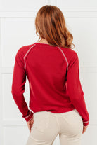 Clever Expression Long Sleeve Top-Tops-Stay Foxy Boutique, Florissant, Missouri