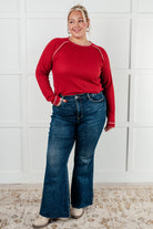 Clever Expression Long Sleeve Top-Tops-Stay Foxy Boutique, Florissant, Missouri