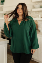 Climb On V-Neck Blouse-Blouses-Stay Foxy Boutique, Florissant, Missouri