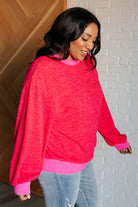Cold, Cold Go Away Oversized Pullover-Athleisure-Stay Foxy Boutique, Florissant, Missouri
