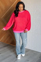 Cold, Cold Go Away Oversized Pullover-Athleisure-Stay Foxy Boutique, Florissant, Missouri