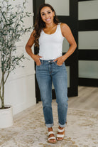 Colette Mid Rise Boyfriend Classic Cuffed-Womens-Stay Foxy Boutique, Florissant, Missouri