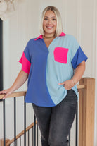 Color Me Cool Color Block Top-Tops-Stay Foxy Boutique, Florissant, Missouri