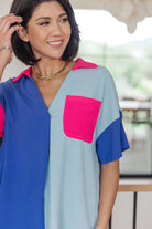 Color Me Cool Color Block Top-Tops-Stay Foxy Boutique, Florissant, Missouri