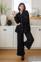 Come Rain or Shine Button Down Top-Tops-Stay Foxy Boutique, Florissant, Missouri