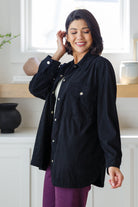 Come Rain or Shine Button Down Top-Tops-Stay Foxy Boutique, Florissant, Missouri