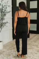 Completely Justified Jumpsuit in Black-Jumpsuits & Rompers-Stay Foxy Boutique, Florissant, Missouri