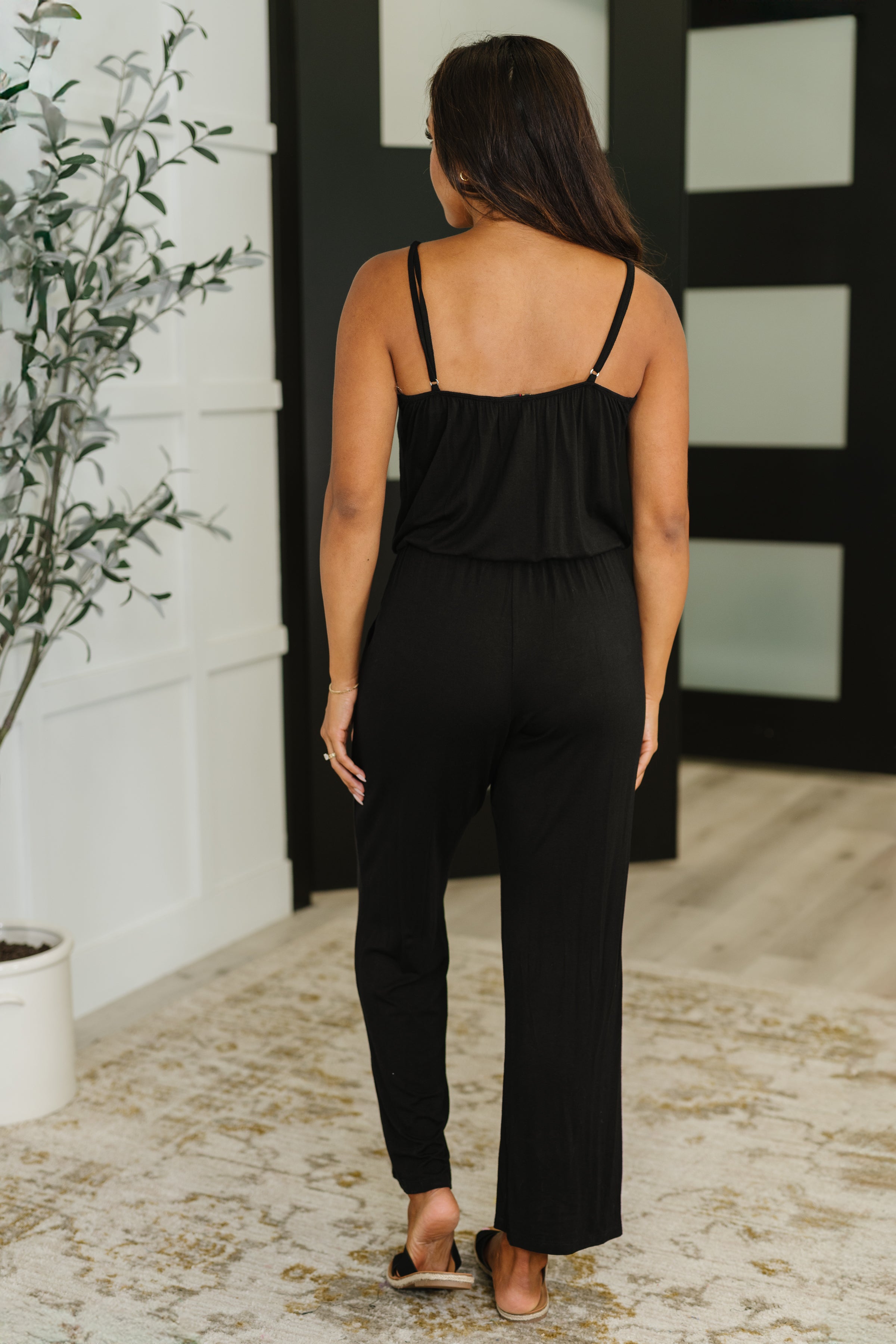 Completely Justified Jumpsuit in Black-Jumpsuits & Rompers-Stay Foxy Boutique, Florissant, Missouri
