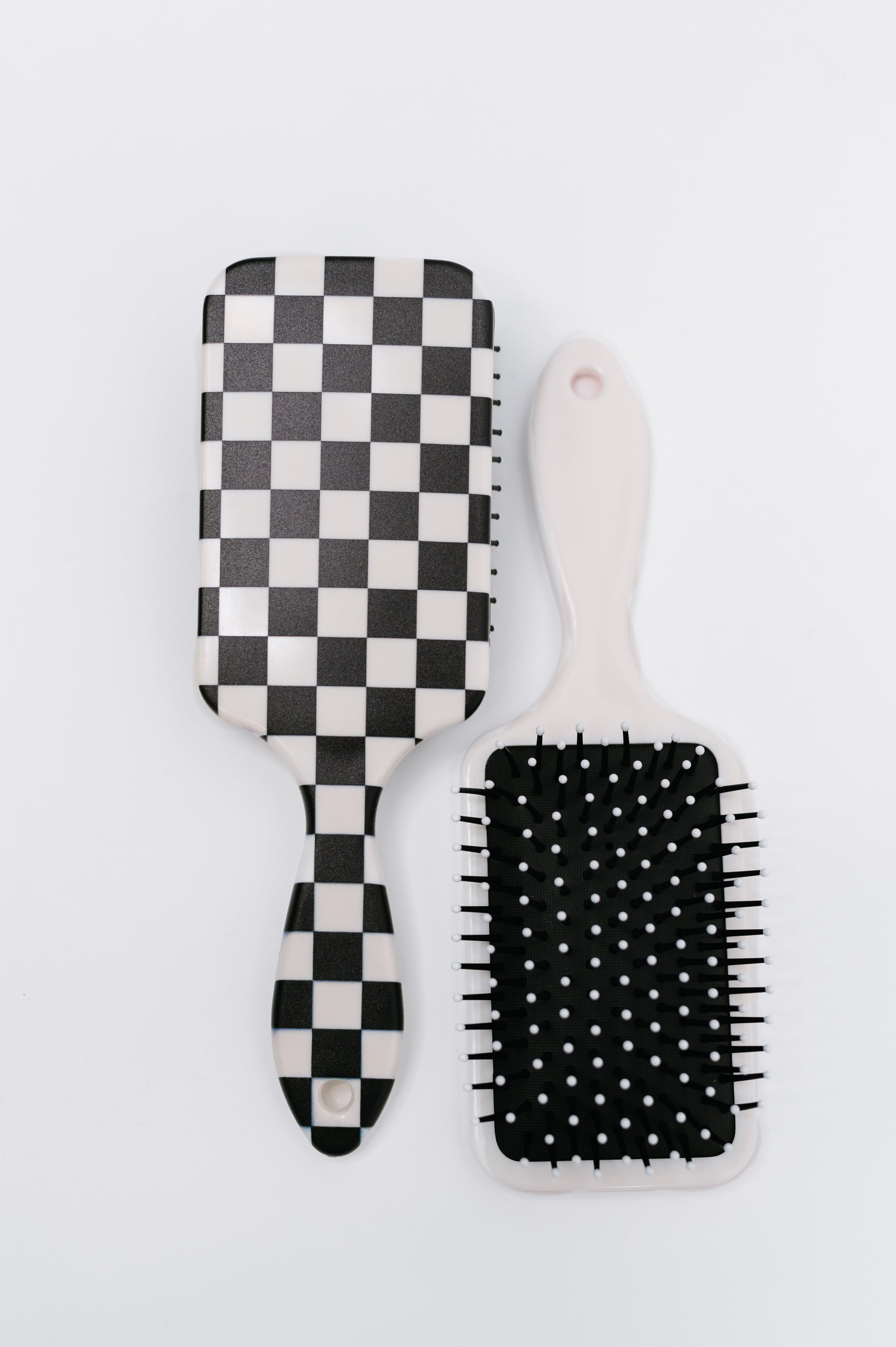 Cookies & Cream Checks Brush-Womens-Stay Foxy Boutique, Florissant, Missouri