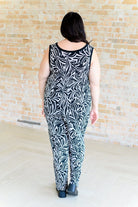 Cool Girl Filigree Jumpsuit-Jumpsuits & Rompers-Stay Foxy Boutique, Florissant, Missouri