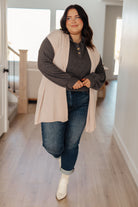 Cozy All Over Henley Top-Tops-Stay Foxy Boutique, Florissant, Missouri