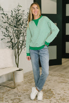 Cutie 101 Drop Shoulder Long Sleeve Top-Womens-Stay Foxy Boutique, Florissant, Missouri