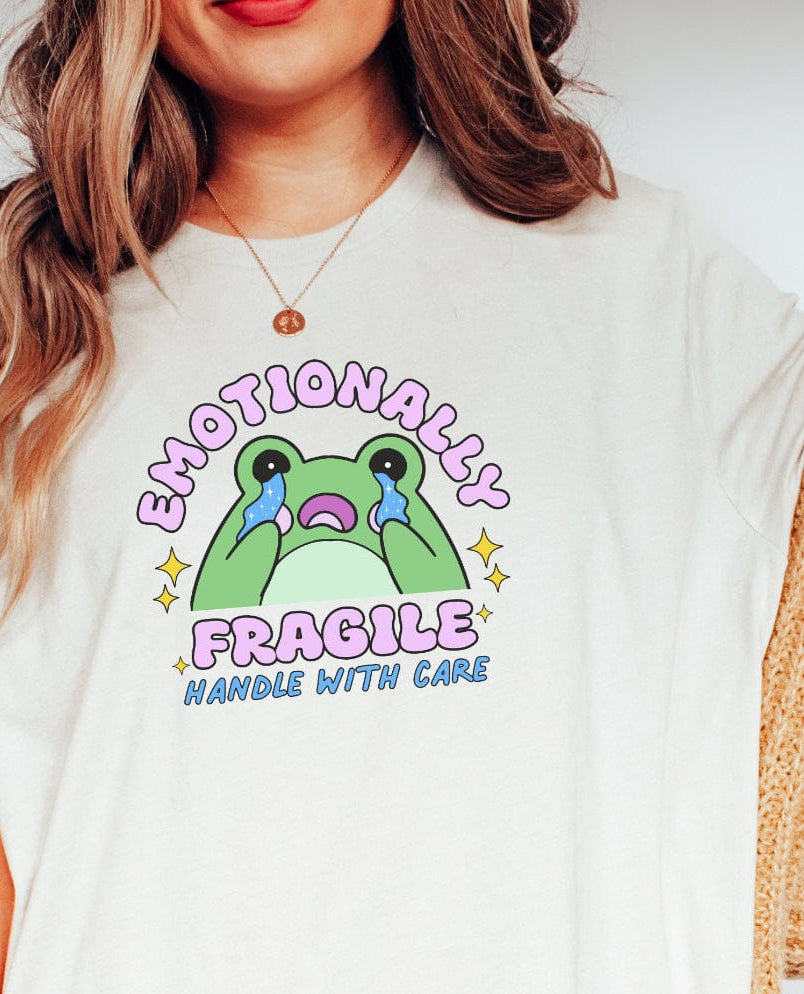 Emotionally Fragile Graphic T-Graphic T-Stay Foxy Boutique, Florissant, Missouri