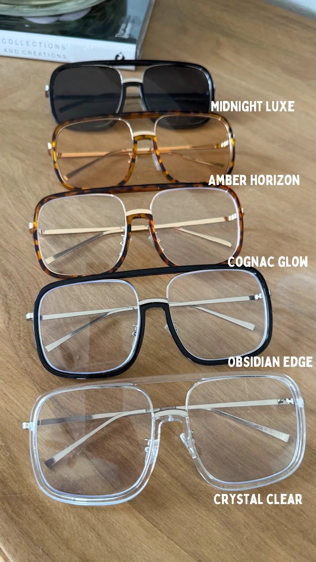 PREORDER: Golden Hour Frames in Five Colors-Womens-Stay Foxy Boutique, Florissant, Missouri